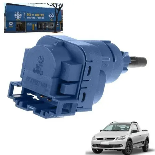 Interruptor de Pedal de Embreagem VW 6Q0927189 Saveiro G5 2009, 2010, 2011, 2012, 2013