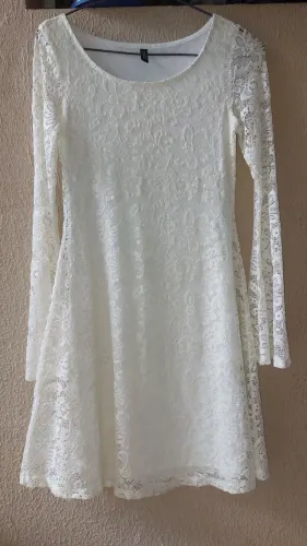 Vestido de Renda Branco / P