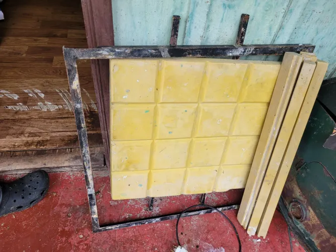 Forma fundição gesso