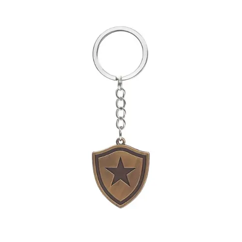 Chaveiro do botafogo de metal 3D