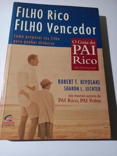 Livro Filho Rico, Filho Vencedor - Robert Kiyosaki