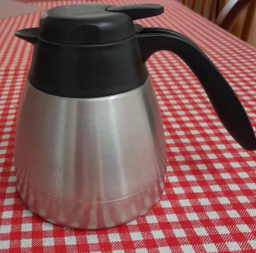 Jarrinha térmica para café, chá, leite - Aço Inox