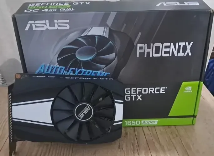 Placa de Vídeo ASUS Phoenix GTX 1650 SUPER 4GB GDDR6 - Compacta, Potente e Econômica!
