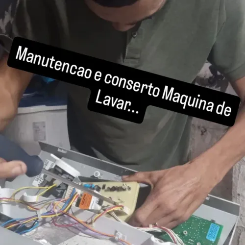 Manutenção Máquina de lavar, Conserto.