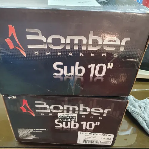 02 Subwoofer Bomber Sub 10" 350W B4