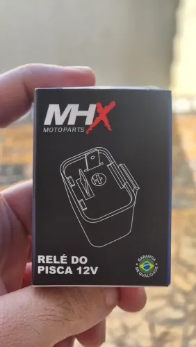 Relé pisca 12V com regulagem moto