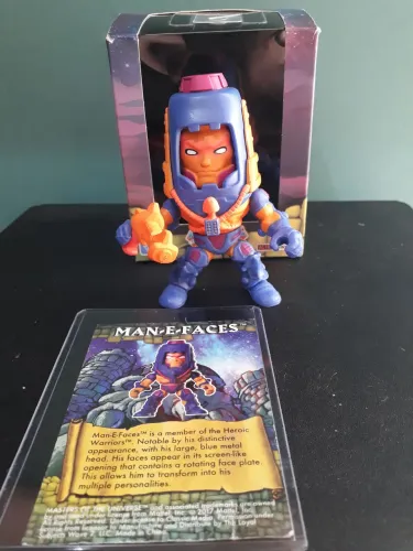 Action Figure Man-E-Faces the loyal subjects  Masters of the Universe