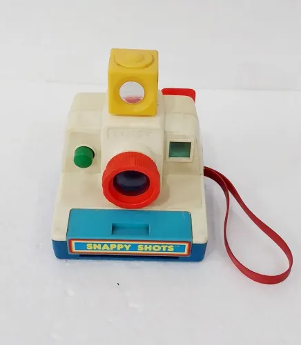 Antiga Câmera de brinquedo Tomy 1979 Toy