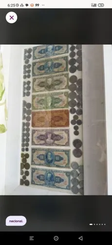 Quadro para colecionador, peças coladas