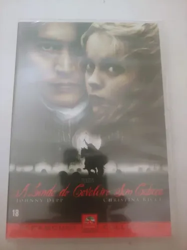 Dvd A Lenda do Cavaleiro sem Cabeça - Johnny Depp