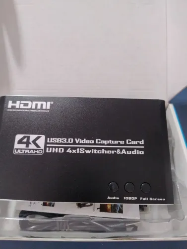 Placa de Captura de Vídeo USB3.0 4K Ultra HD