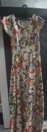 Vestido Floral Longo tam m