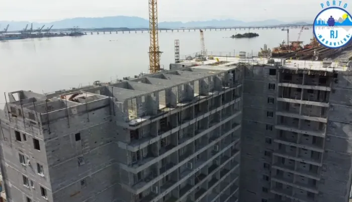 O Preço Caiu - 15 Mil de entrada - 1 Quarto em Construção no Porto Maravilha