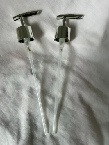 Kit com 2 válvulas Pump prateada - novas