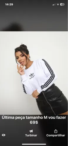Blusa Adidas Feminina - M