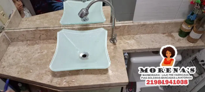 Base para cuba de Banheiro - Design Moderno