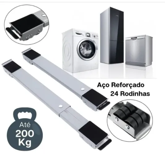 Base c/Rodinhas p/Eletrodomésticos (Entrega)