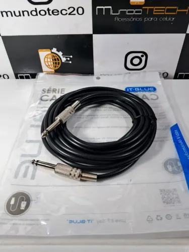 Cabo P10 x P10 IT-BLUE - Qualidade e Conexão!