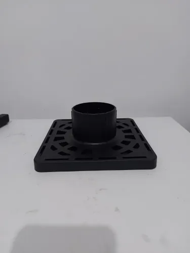 Base de chão para tubo de papelão