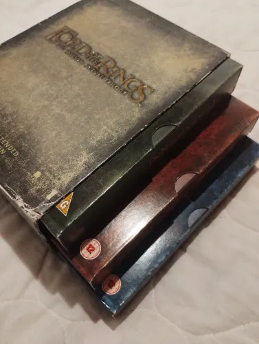  DVD BOX Senhor dos Anéis TRILOGIA
