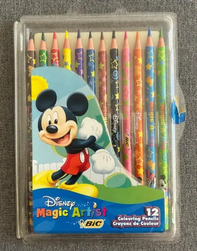 Conjunto de 12 lápis de cor Bic Disney