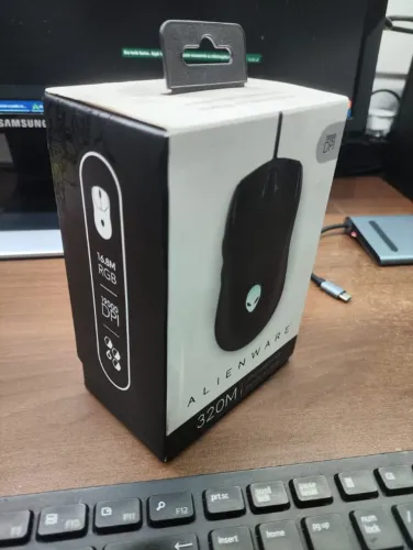 Mouse Gamer Com Fio Dell Alienware - AW320M (novo)