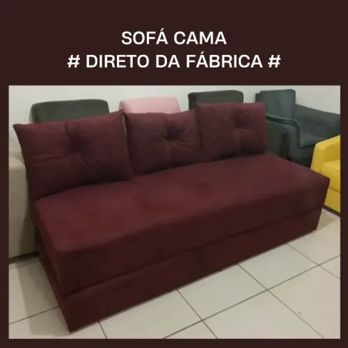 Oferta Sofá Cama Novo Varias Cores
