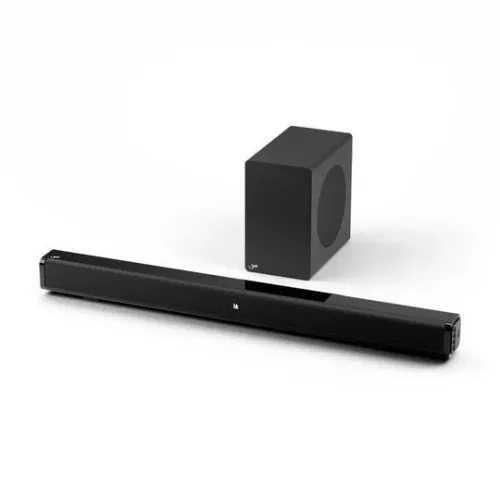 Soundbar Get 2.1 240W RMS Bluetooth, USB, HDMI, Preto<br>