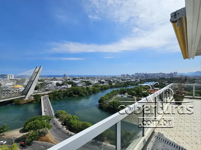 Cobertura à venda no Itanhangá - Rio de Janeiro - RJ - Vista mar, lagoa e montanhas