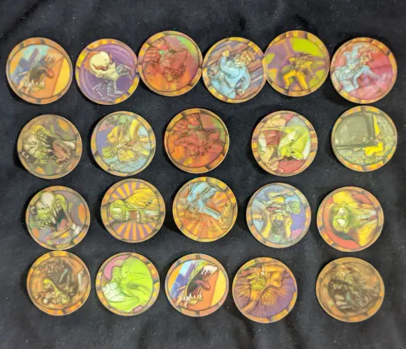 Coleção de Tazos o Maskara