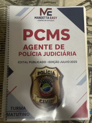 Apostila Concurso da Polícia Civil Ms - Investigador e Escrivão (A).