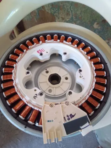 Motor stator lava e seca sansung WD9102NRW 