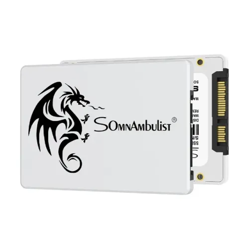 SSD SomnAmbulist 2.5" 128?GB SATA?III - Leitura até 550?MB/s, 7?mm