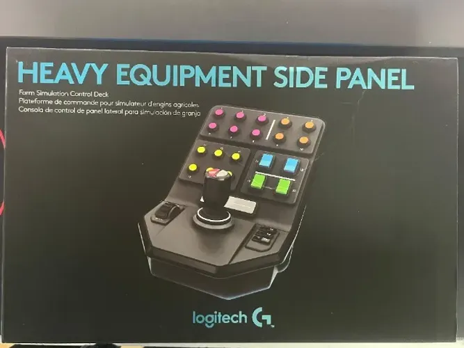 LOGITECH HEAVY EQUIPMENT SIDE PANEL - LACRADO NA CAIXA