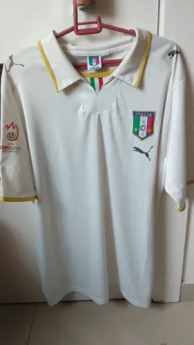 Camisa de Futebol Itália Puma Euro 2008