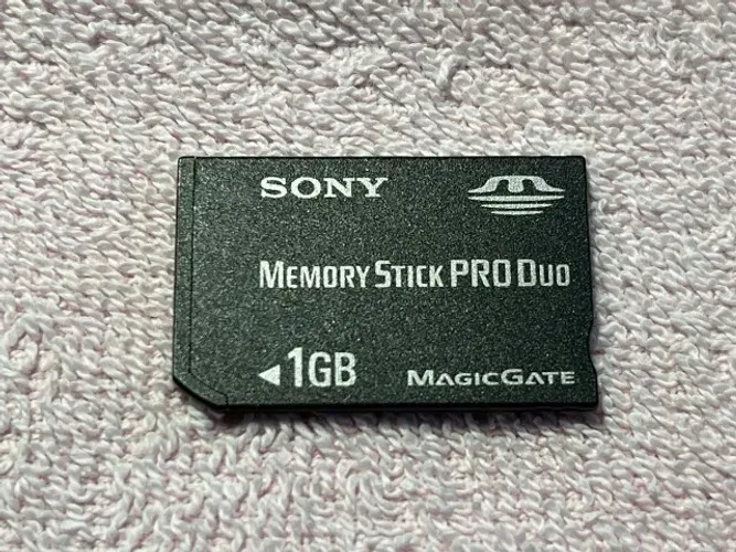 memory stick pro duo sony 1 gb