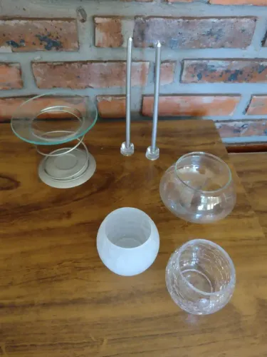 Kit Decoração para Velas - 6 Peças 