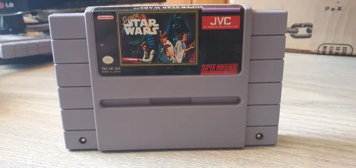 Fita cartucho Super Star Wars original Super nintendo