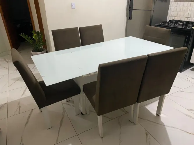 PRA VENDER LOGO EM LAGARTO - CONJUNTO DE MESA