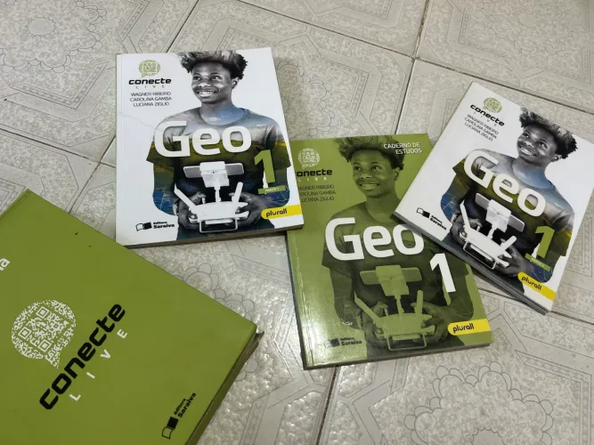 Livro Geografia: GEO 1 - Box conecte live