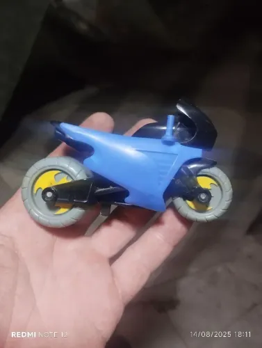 moto batman imaginext rara 2007
