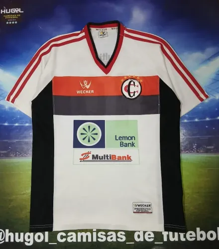 Camisa do Campinense 2004 Wecker Lemon Bank #10 Tamanho G 