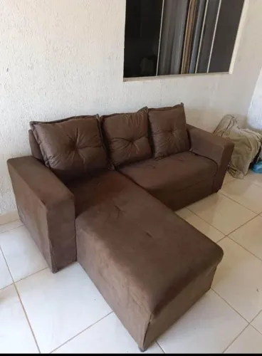 Sofá com Chaise Direto da fábrica