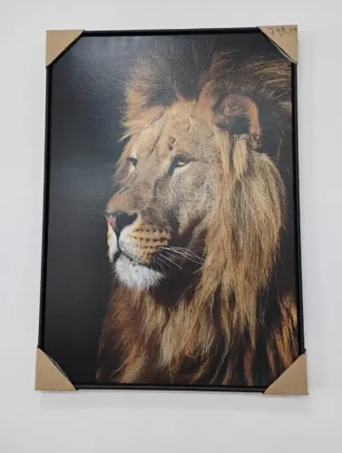 Quadro Decorativo De Leão