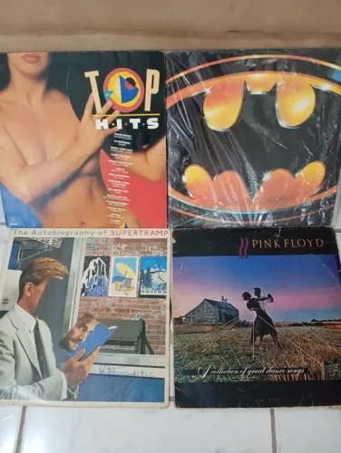 Lote de discos de vinil