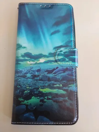 Capa carteira para telefone motorola moto G G13/G23/G53 com bela paisagem