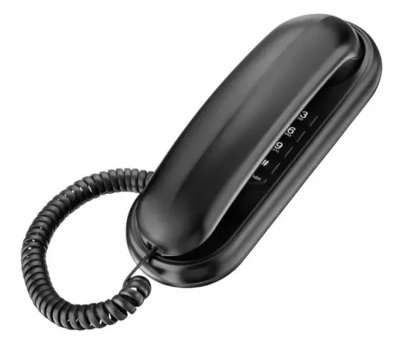 Telefone com fio Elgin TCF 1000.