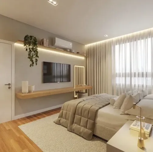 10 MIL DE ENTRADA - APT 1 QTO PORTO DO RIO - IDEAL AIRBNB