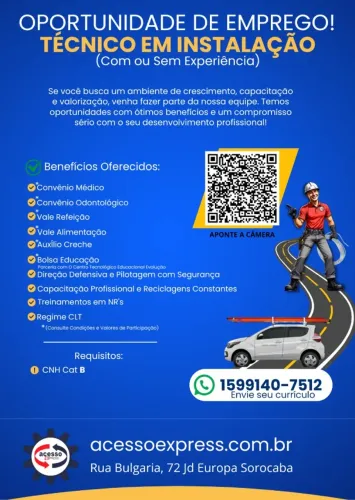 Comece uma Nova Profissão: Contratamos Mesmo Sem Experiência. Nós Capacitamos Você!