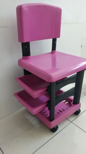 Cadeira de manicure com gaveta nova zerada